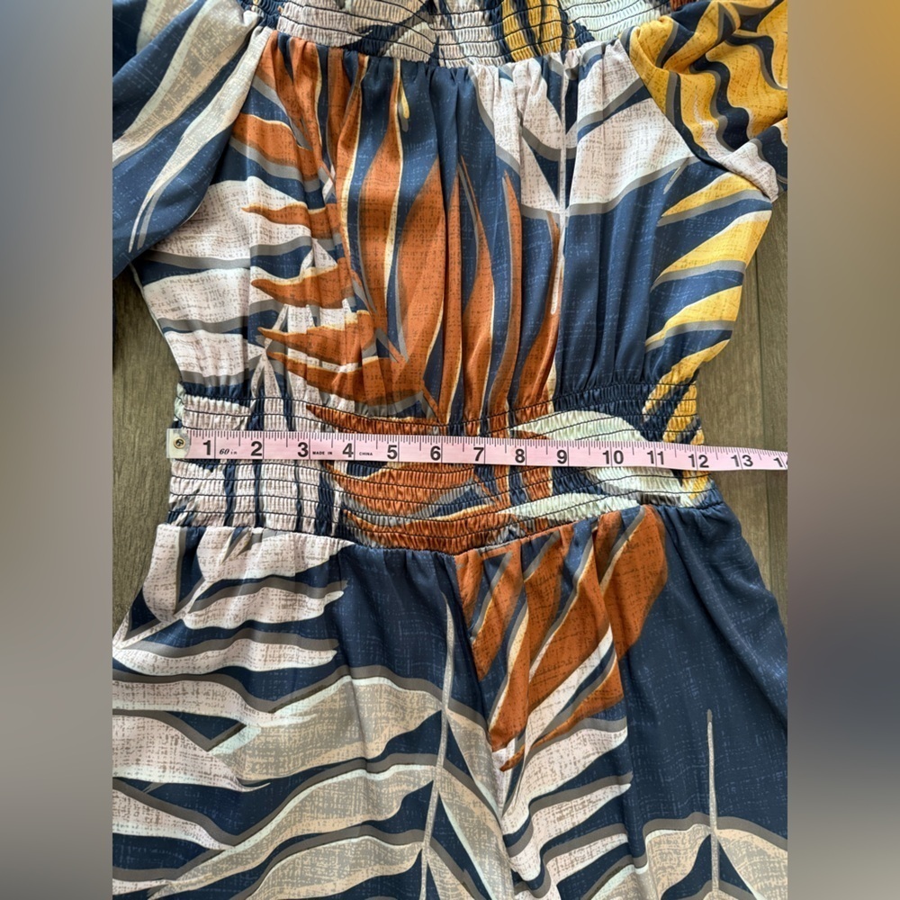 NWT Anthropologie Hutch off Shoulder Jumpsuit Size Medium Petite - Picture 13 of 16
